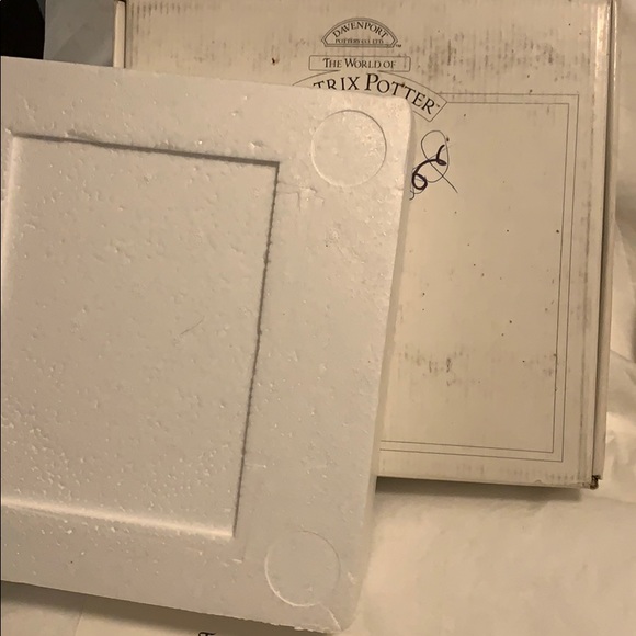 PLATE # 3 Davenport Pottery The Tale Of Jemima Puddle Duck Limited Raised Plate - Picture 7 of 8